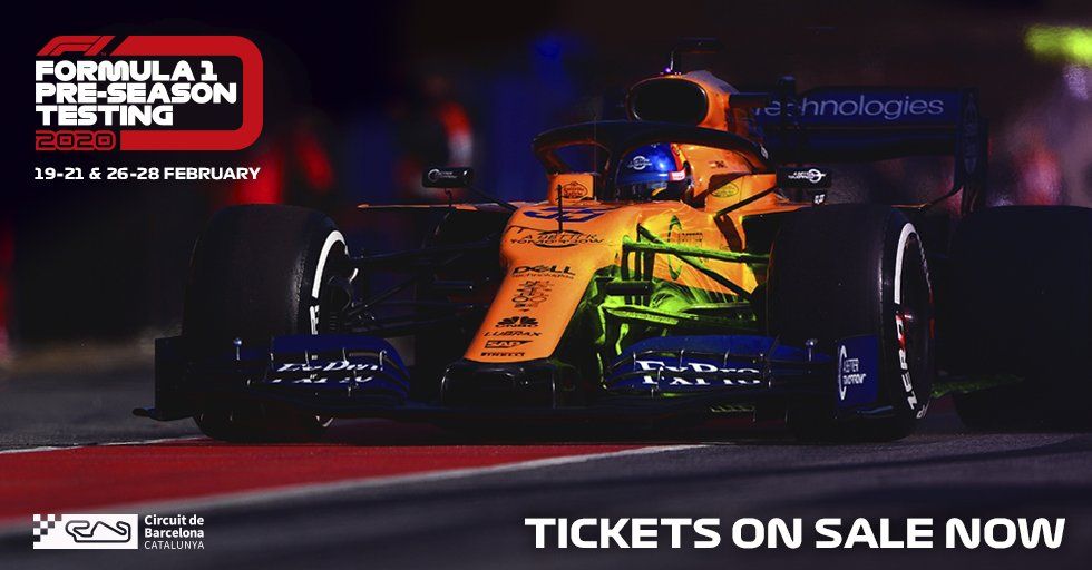 El circuit de Barcelona-Catalunya saca a las entradas para la pretemporada 2020