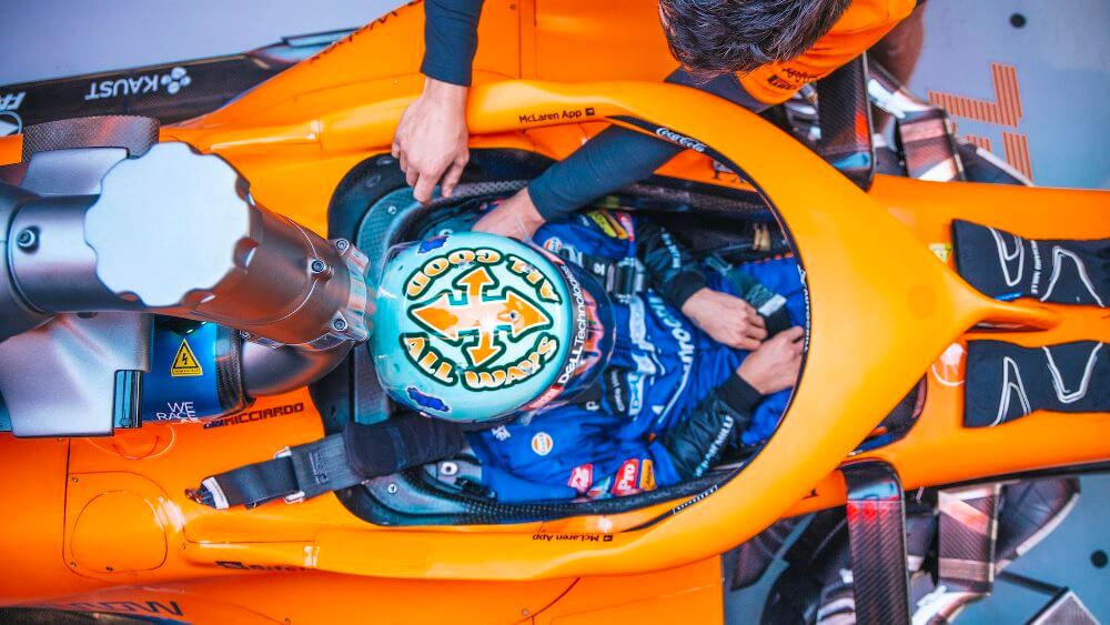 Daniel Ricciardo espera exprimir todo el potencial de su McLaren en el trazado de Barcelona Daniel Ricciardo espera exprimir todo el potencial de su McLaren en el trazado de Barcelona