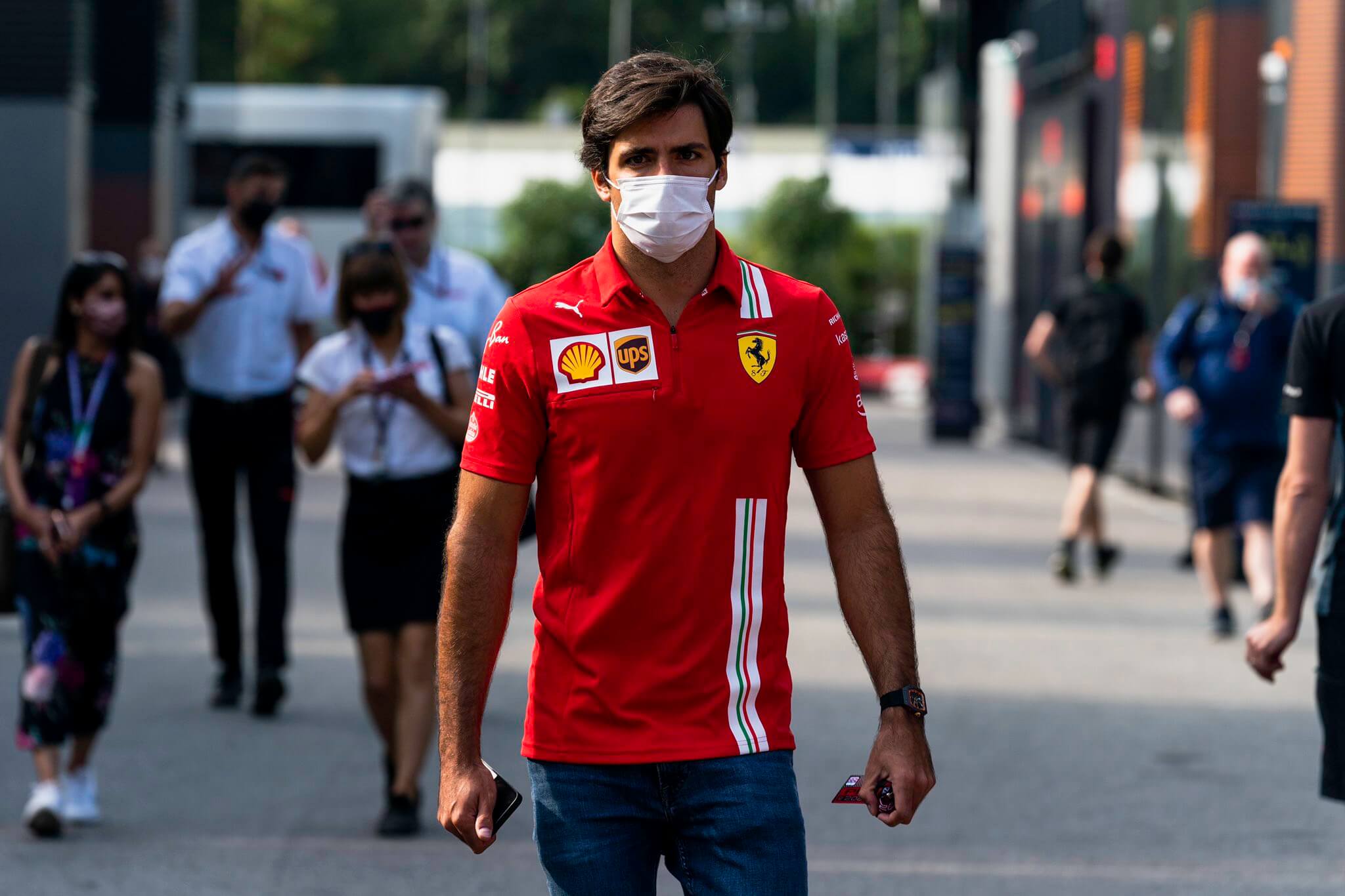 Carlos Sainz: “Subir al podio en Monza sería precioso, pero sinceramente ya estamos pensando en el año que viene”