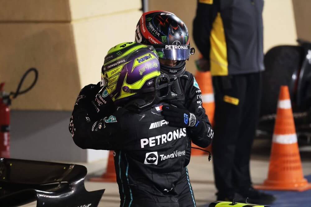 “George Russell está incomodando a Lewis Hamilton en Mercedes”