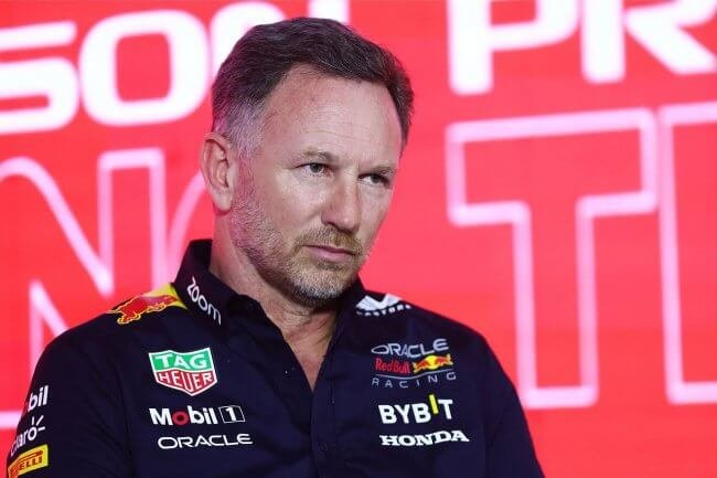 Christian Horner sobre el trofeo roto de Verstappen: