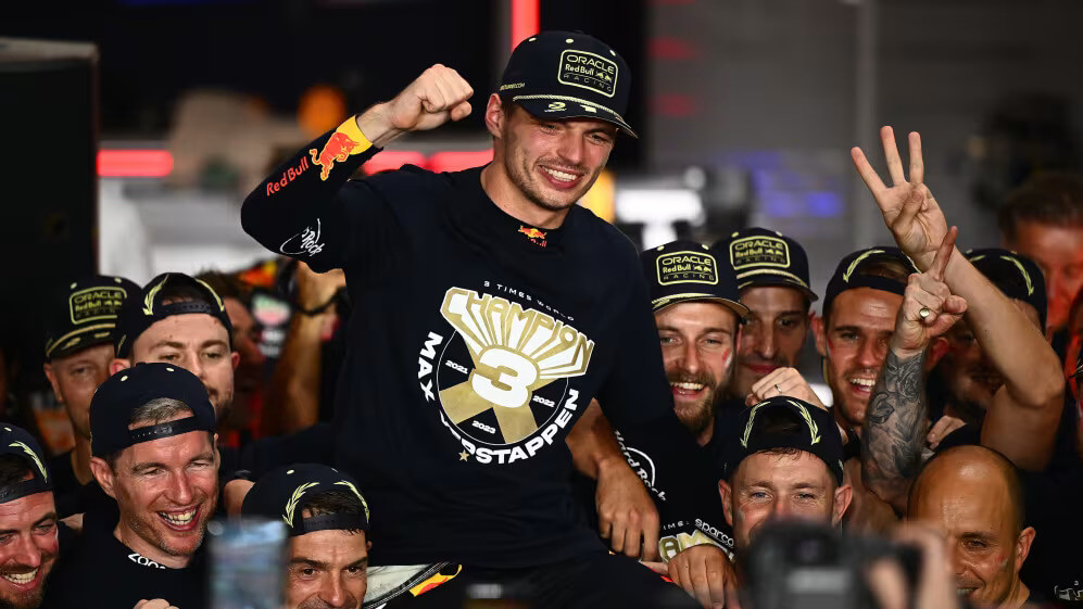 ¡Max Verstappen logró su tercer campeonato del mundo en Qatar! “Fue un año increíble”