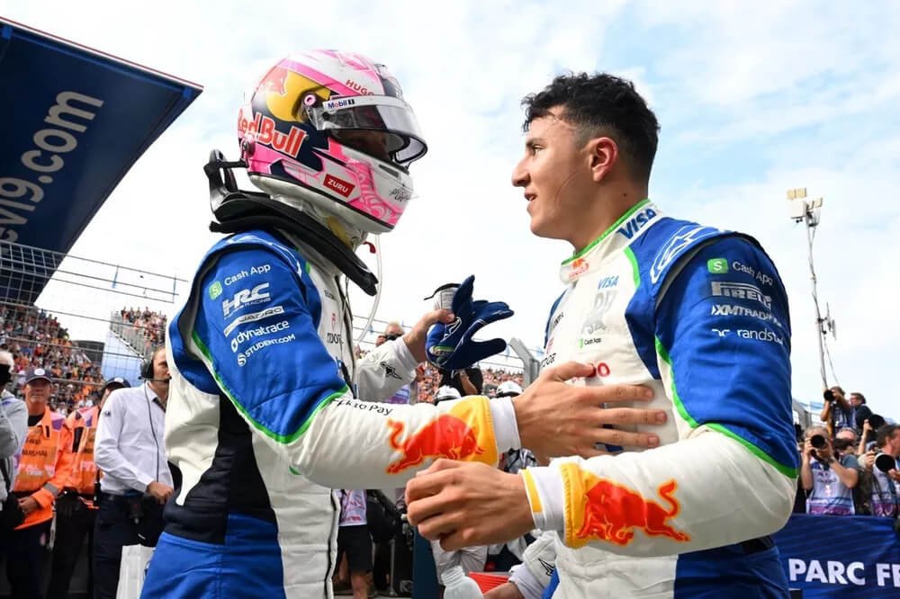 Lawson cree que Hadjar está listo para Red Bull