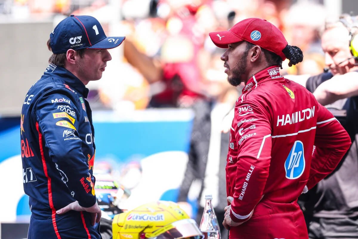 Verstappen se sincera sobre el año de Hamilton en Ferrari: “Me dolió verlo”